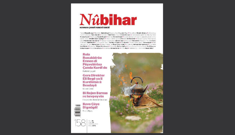 Nûbihar dergisinin 158. sayısı çıktı
