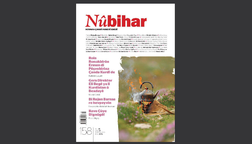 Nûbihar dergisinin 158. sayısı çıktı