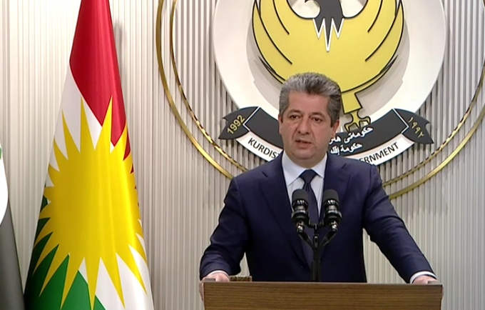 Başbakan Mesrur Barzani Irak Federal Mahkemesine dönük basın açıklaması yaptı: Bu kararı red ediyoruz, kaynağımız ise Irak anayasasıdır