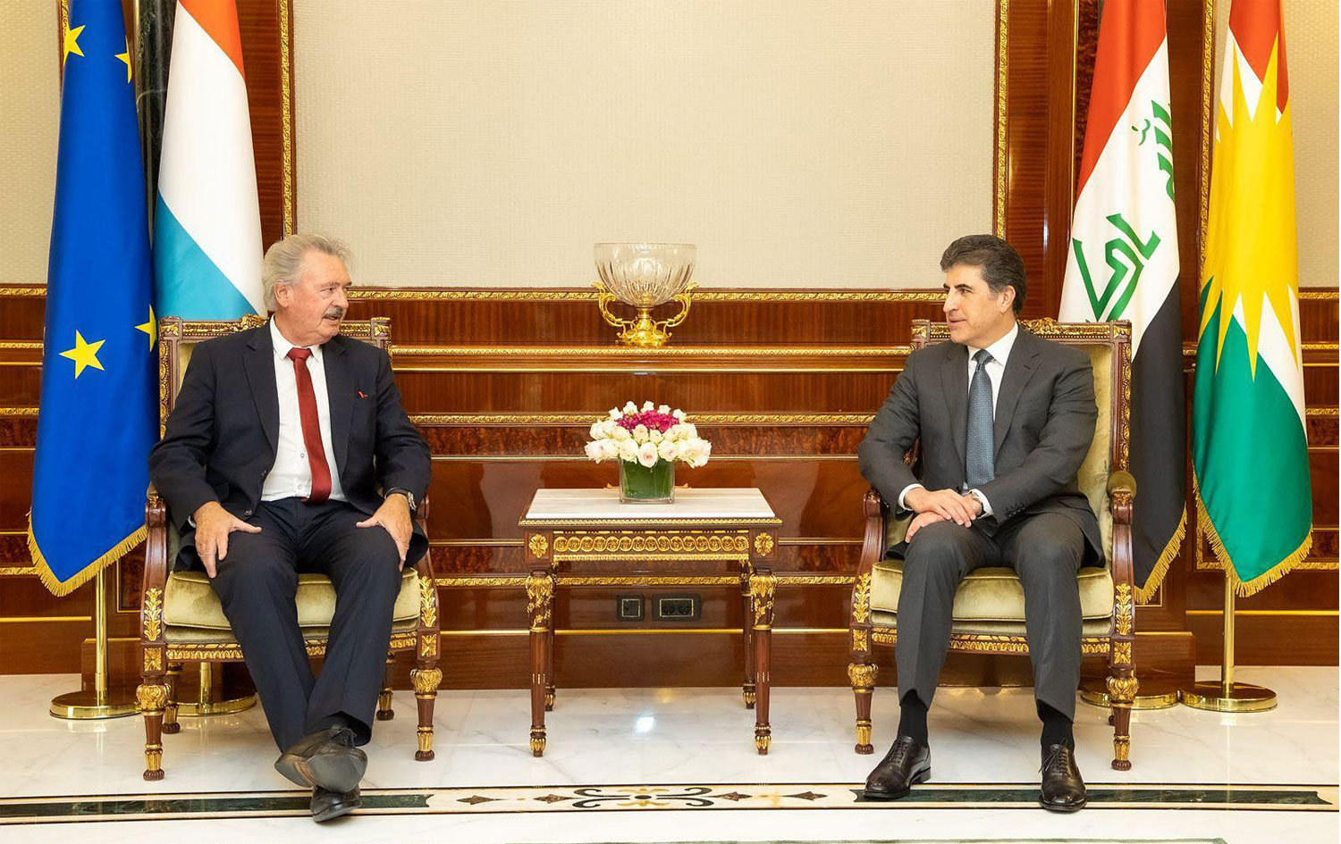 Lüksemburg Dışişleri Bakanı Asselbor resmi bir ziyaret için Kürdistan Bölgesinde