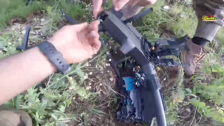 PKK medyası Peşmerge güçlerinin düşürdüğü kendi dronunu KDP dronu diye servis etti