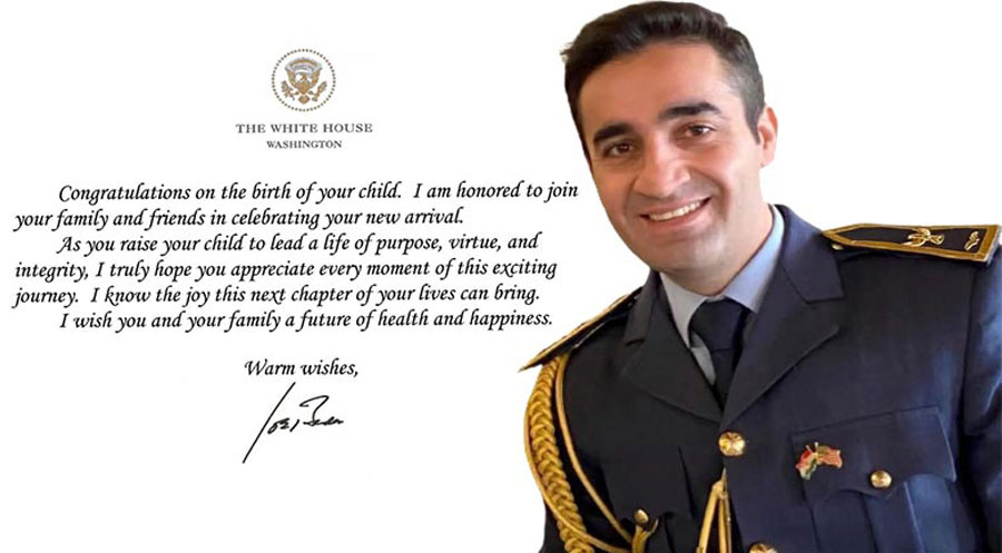 ABD Başkanı Biden'den Peşmerge Binbaşı'ya özel kutlama mektubu