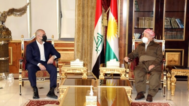 Başkan Barzani Bafil Talabani'yi kabul etti: Gündem Irak Cumhurbaşkanlığı
