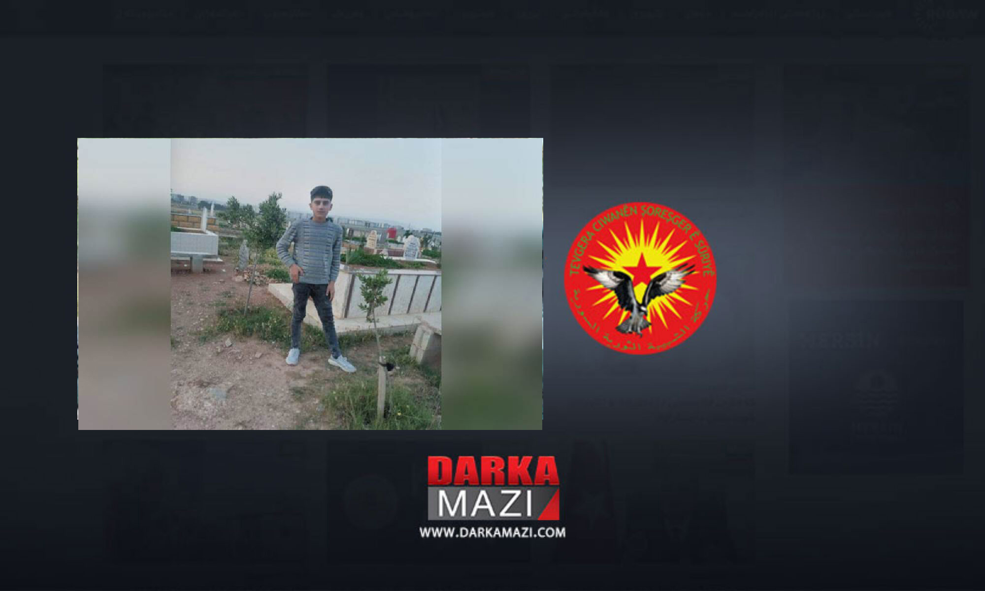 Kamişlo’da 12 yaşındaki çocuk kayboldu gözler Ciwanen Şoreşger çete gurubunda