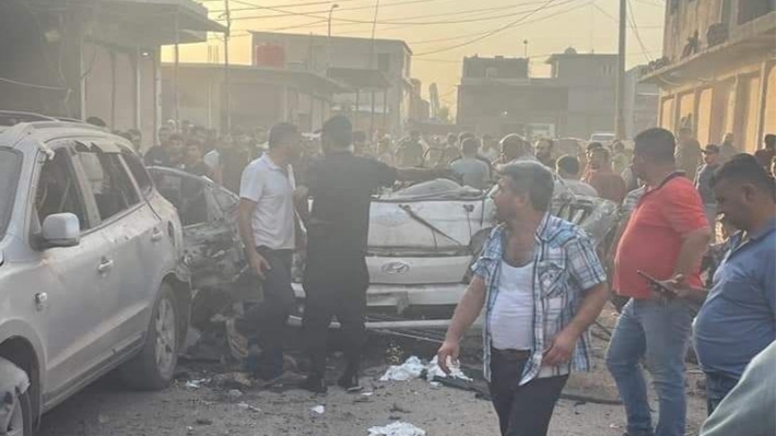 Qamişlo: Bir araca SİHA saldırısı, ölü ve yaralılar var