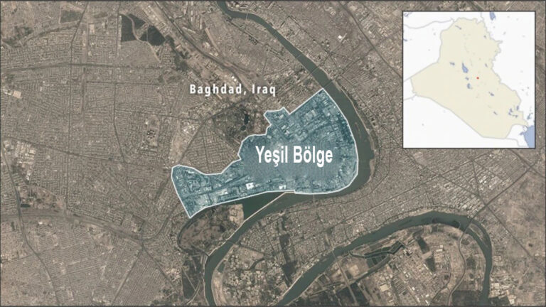 Yeşil Bölge'ye 4 füze atıldı