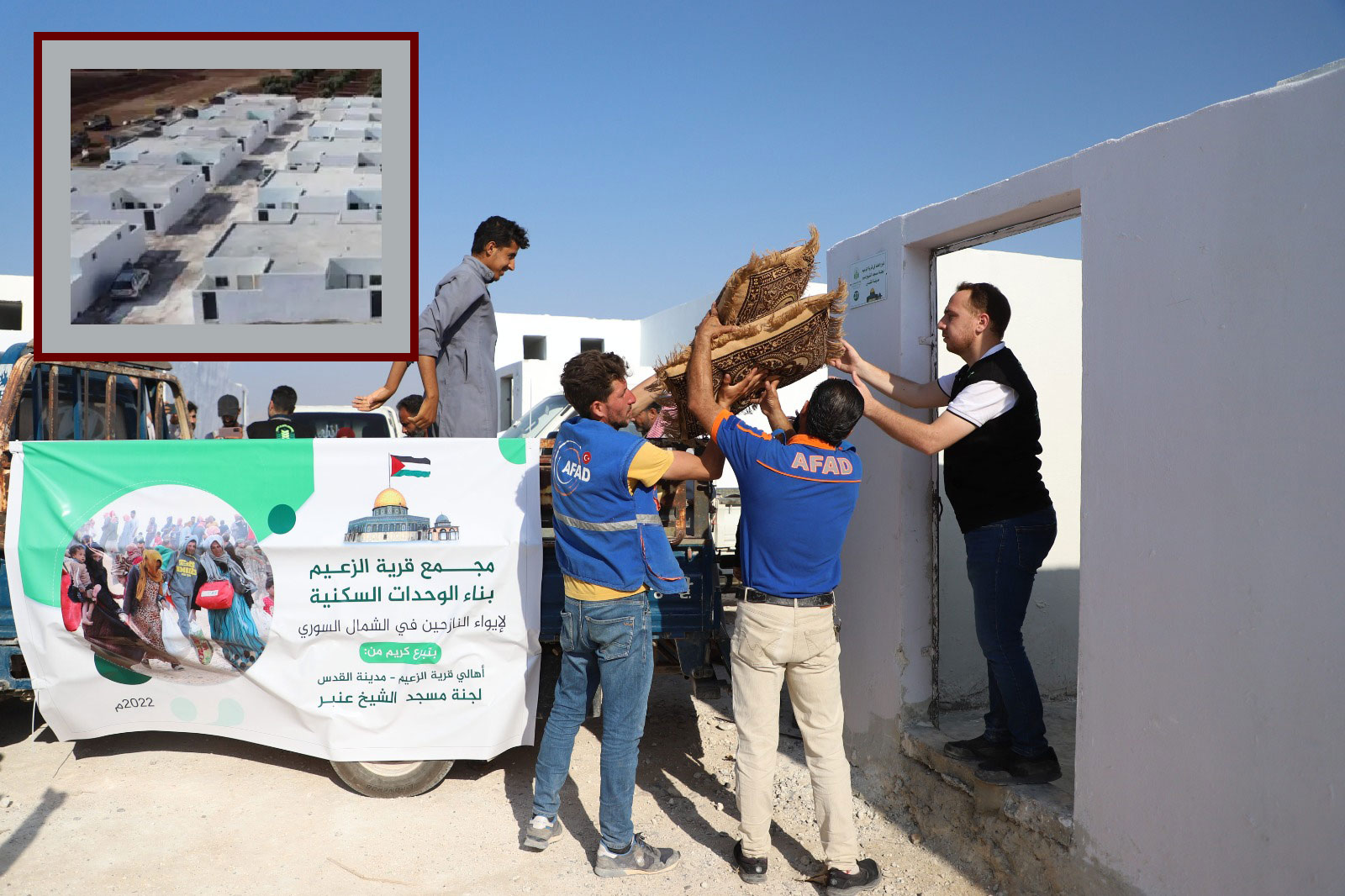 Filistinlilerden “işgal” iki yüzlülüğü, Efrin’de Araplar için konut yaptırdılar