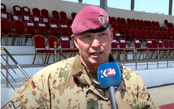 Irak ve Kürdistan’daki Alman kuvvetlerinin komutanı: Peşmerge profesyonel bir güç