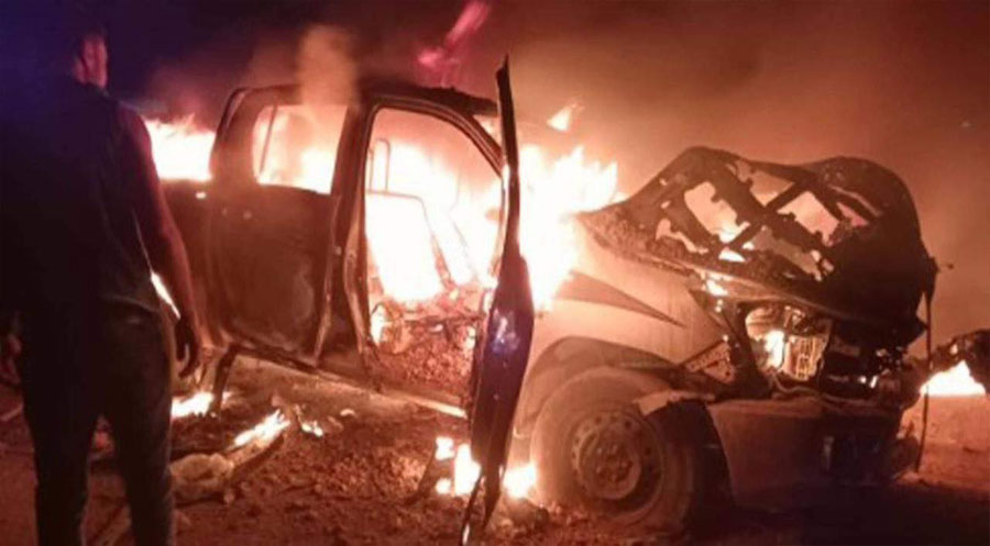 Şengal'de PKK'lilerin olduğu araca SİHA saldırısı, ölü ve yaralılar var