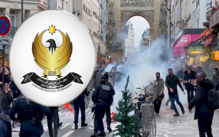 Kürdistan Bölgesi Hükümetinden Paris saldırısına kınama