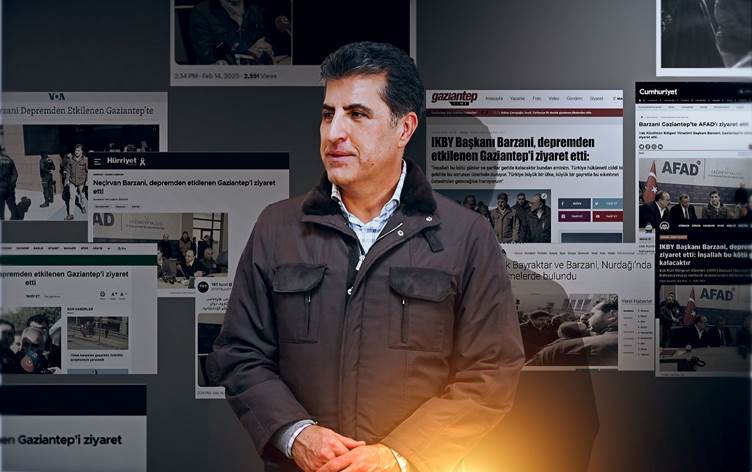Kürdistan Bölgesi Başkanı Neçirvan Barzani’nin ziyareti Türkiye basınında geniş yer aldı