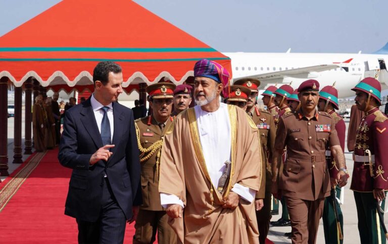 Suriye Devlet Başkanı Beşar el Esad'dan 12 yıl sonra Umman'a ziyaret