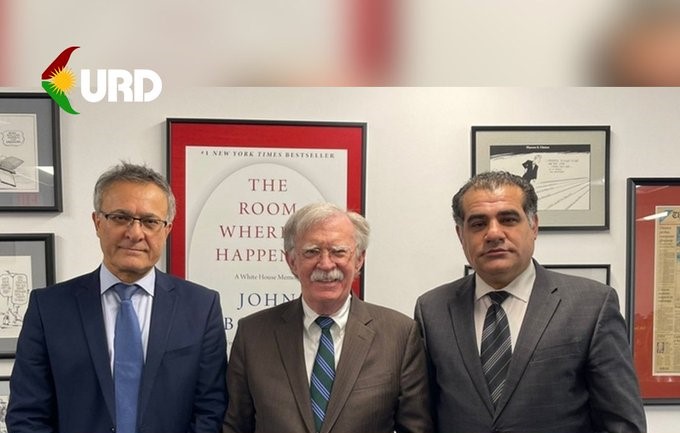 PDKI sözcüsü Azizi ve Jhon Bolton bir araya geldi: Konu Jina Amini gösterileri ve Doğu Kürdistan'da durum