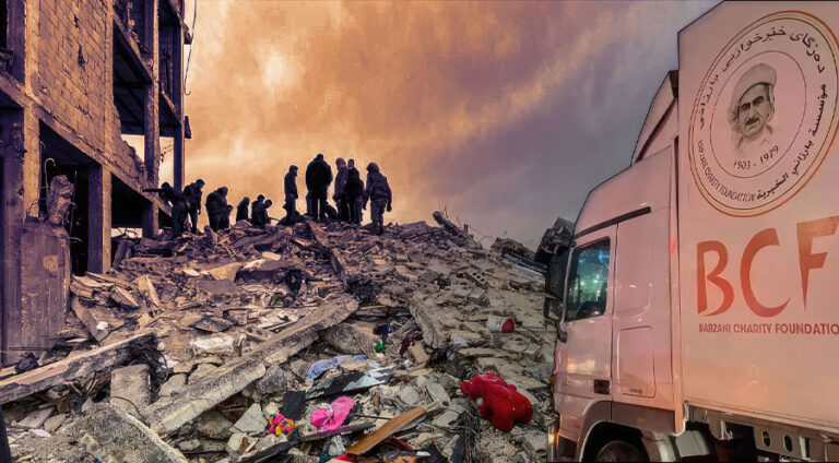 Barzani yardım vakfı Efrin için teyakkuzda, engellemeler nedeni ile yok bulamıyor