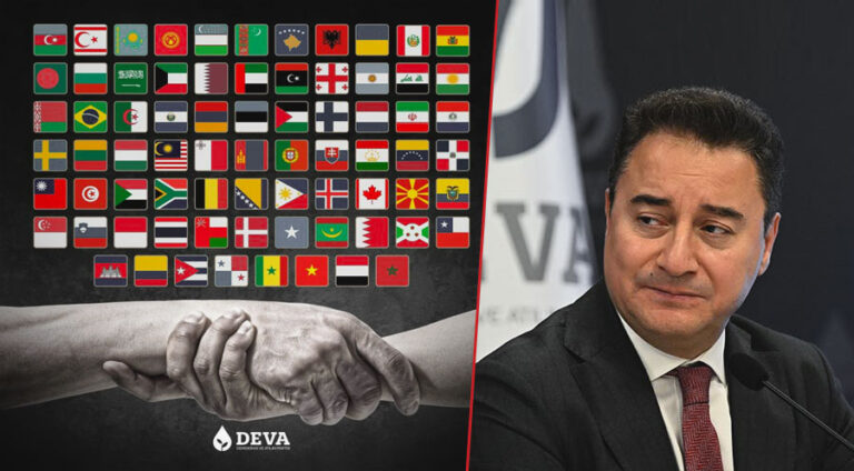 Ali Babacan'dan Kürdistan Bölgesine bayraklı ve Kürtçe teşekkür