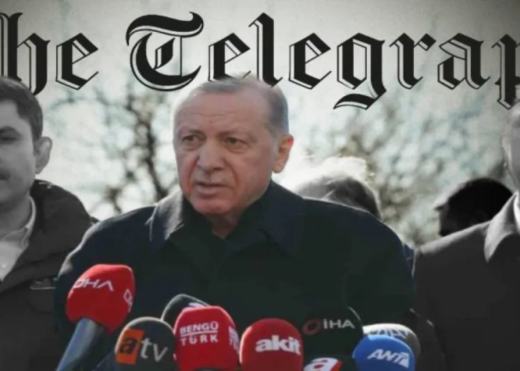 Telegraph: Depremler Erdoğan’ın sonunu getirebilir