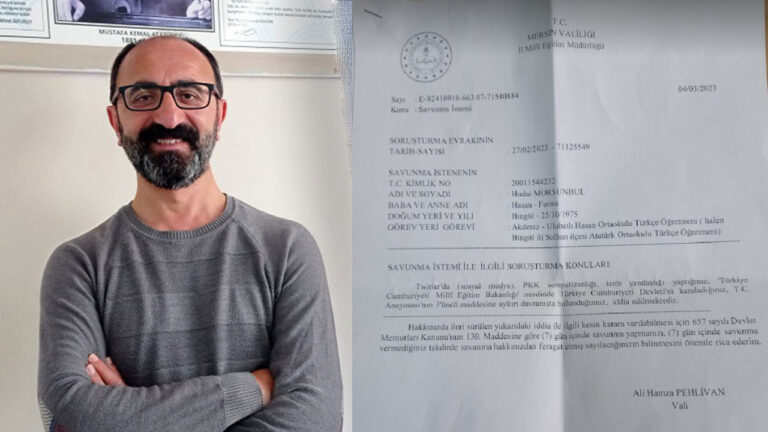 Kürtçe seçmeli ders mağduru Morsümbül hakkında bu kez "terör yandaşlığından" soruşturma açıldıuştu