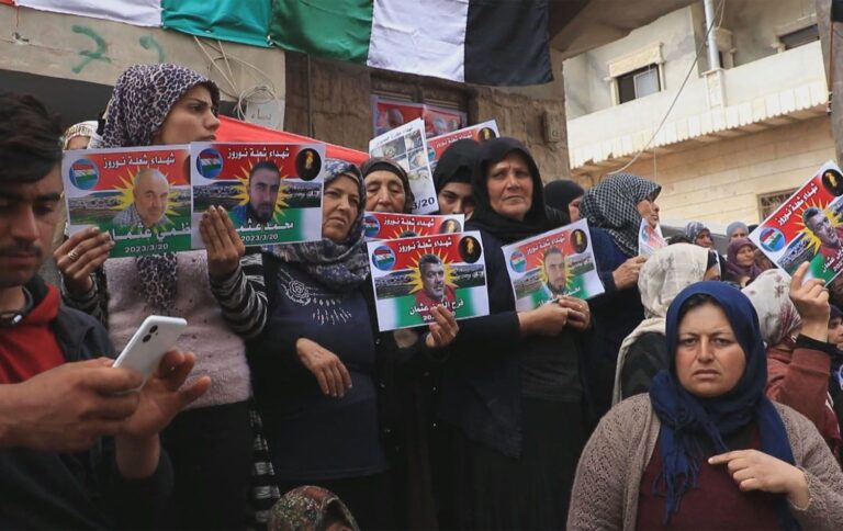 Newroz'da oğlu ve eşi katledilen Cinderesli Yasmin Çiqal: Silahlı güçler Efrin'den çıksın