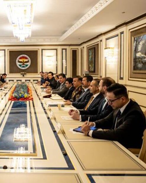 Neçirvan Barzani, koalisyon ile Peşmerge ortak toplantısına başkanlık etti