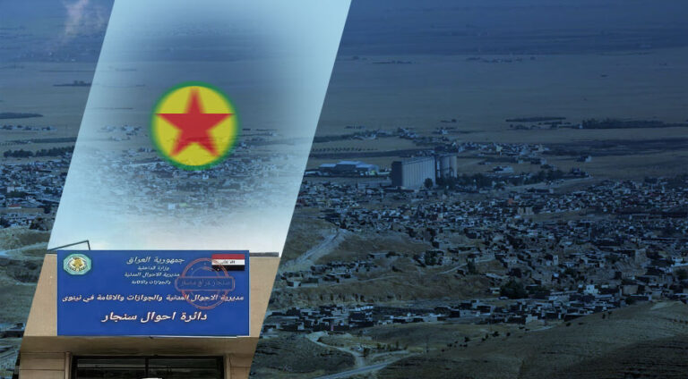 Şengal: PKK’nin sahte kimlik yapan çete gurubu yakalandı Irak parlanto seçimleri 10 Ekim 2021, Hazım Beg, Ezidi Miri Musul, Şengal, Rojava