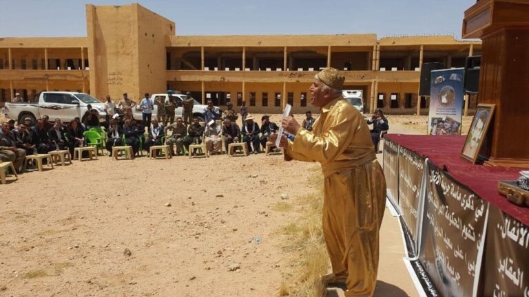 Enfal Soykırımı'nın 35'inci yıl dönümünde ailer Nugra Salman kalesindeki hapishane ve toplu mezarların yerini ziyaret etti, Semawe Şivan Kelari