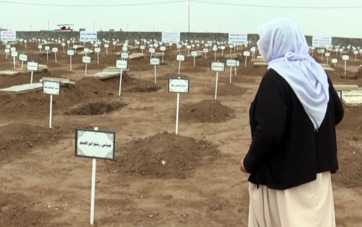 Kerkük: IŞİD'in katlettiği Ezidi kadınlara ait bir mezar bulundu