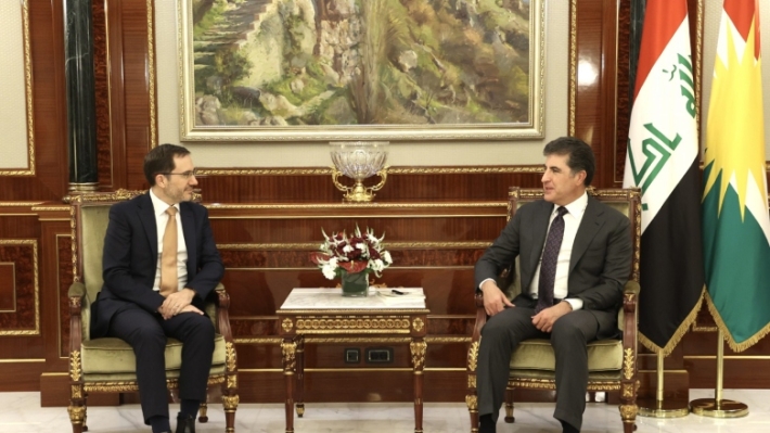 Neçirvan Barzani ile İngiltere büyükelçisinden Şengal vurgusu