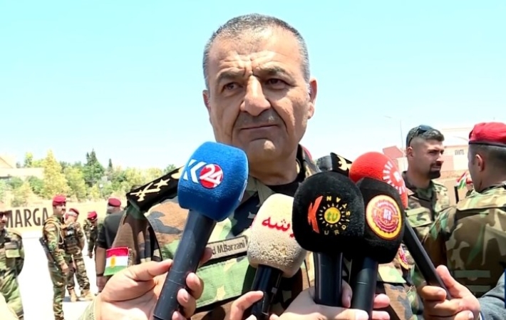 Tuğgeneral Sihad Barzani: Ağustos ayında ağır silahların elimize ulaşmasını bekliyoruz