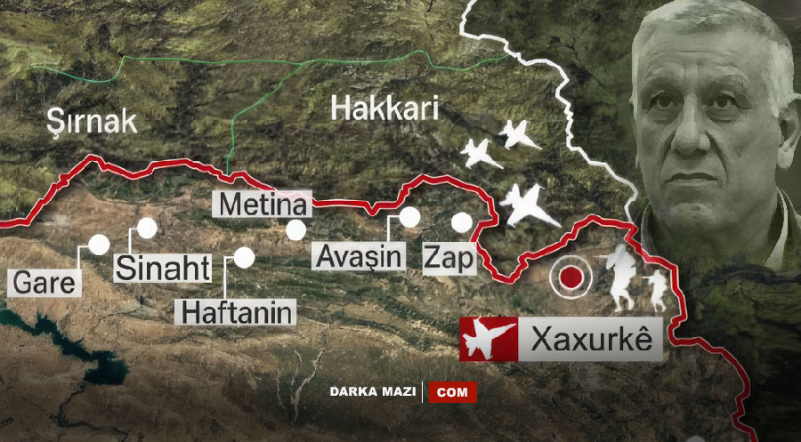 Cemil Bayık’ın Xaxurke’de  ki Peşmerge güçleri için yaptığı açıklama, Metina, KDP; Barzani, murat Karayılan, HPG, HDP; Barzani Enfali,