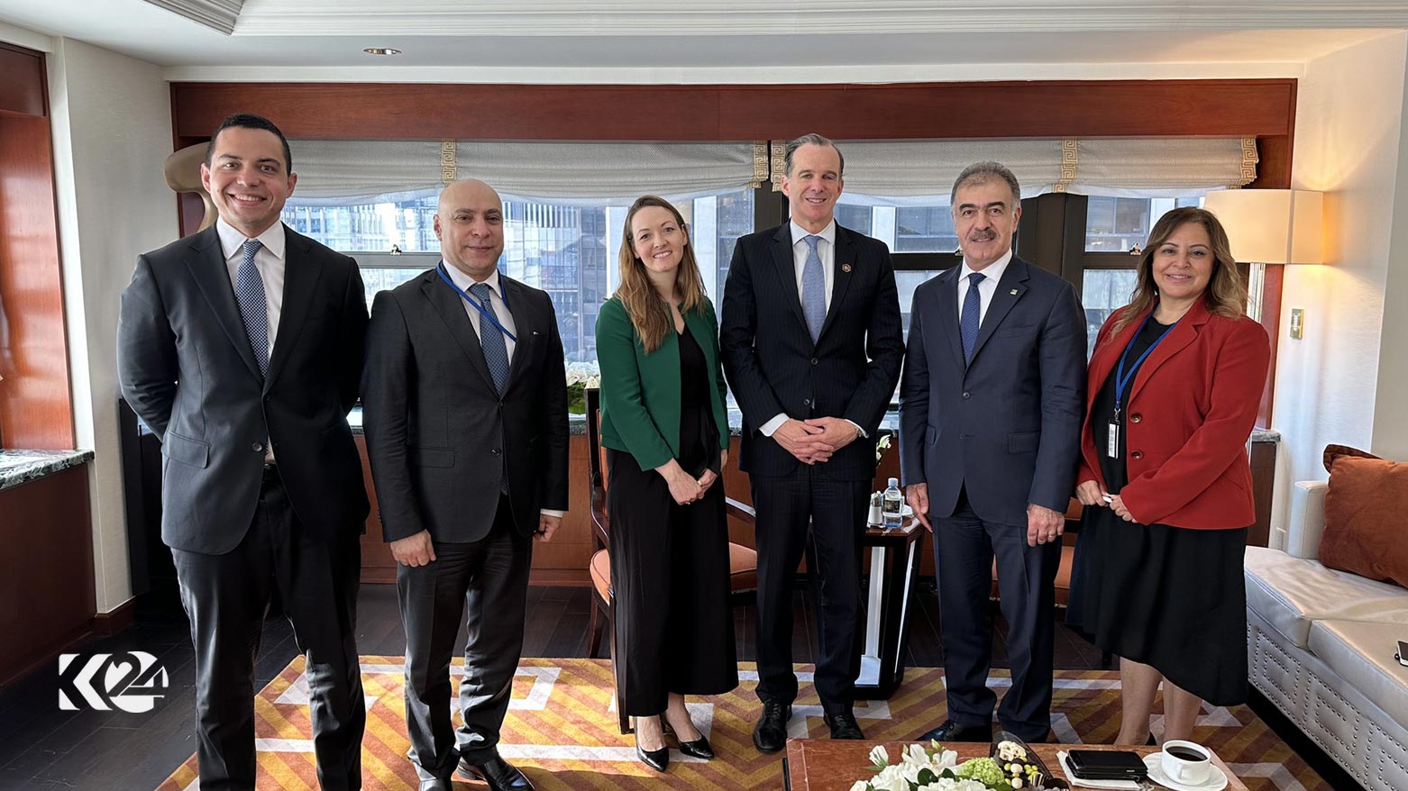 Kürdistan Bölgesi heyeti Brett McGurk ile bir araya geldi
