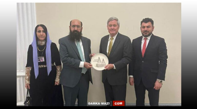 Ezidi Kürtlerin Miri Hazım Beg ABD'de yetkililerle görüştü