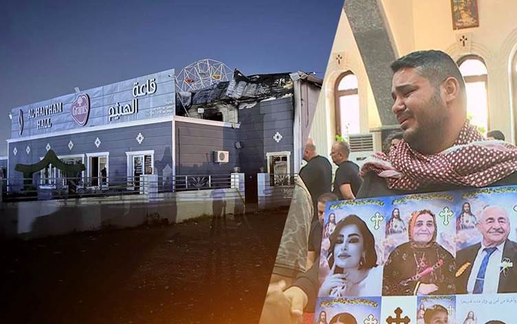 100 fazla kişinin hayatını kaybettiği Hamdaniye'de damat konuştu: Yangın havai fişekten kaynaklanmadı