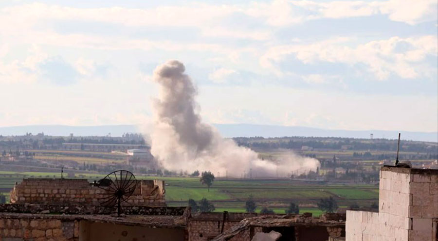 TSK Efrin’in Şera bölgesini bombaladı