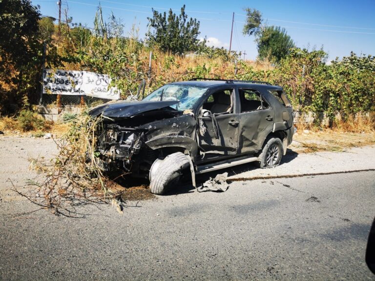 Koye’de vurulan aracın Mahmur Kampına ait olduğu ortaya çıktı