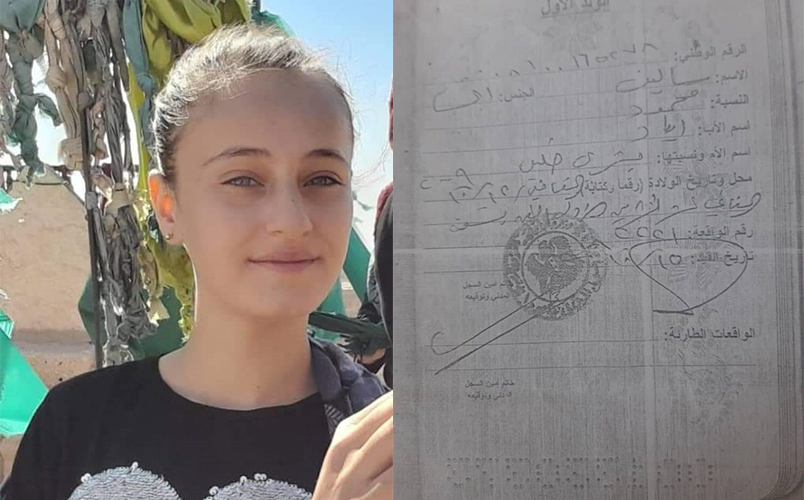 Rojava: Evin tek çocuğu ve babası yok, Solin adlı çocuk Ciwanen Şoreşger çeteleri tarafından kaçırıldı