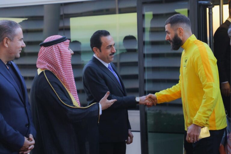 Karim Benzema ve N’Golo Kante Erbil’de