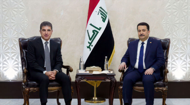 Başkan Neçirvan Barzani, Irak Başbakanı Sudani ile görüştü