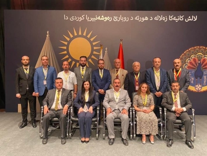 Ezidilerden Kürdistan Bölgesine karşı yapılan dron saldırısına kınama Laleş Kültür Merkezi, Ezidiler, Şengal, Irak