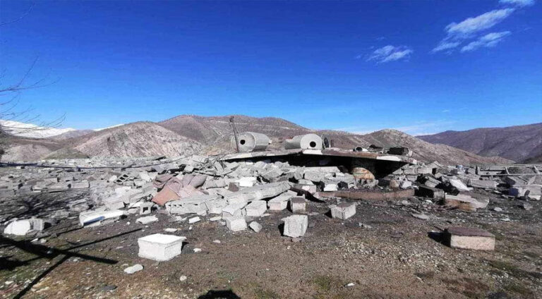 Savaş uçakları, Süleymaniye'de bir evi bombaladı
