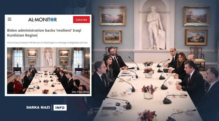 Al-Monitor Başbakan Barzani'nin ABD ziyareti ve Kürdistan Bölgesi'nin ABD için önemini yazdı