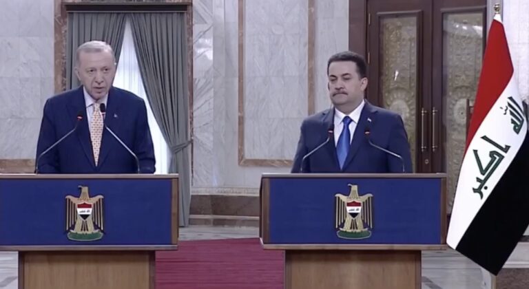 Erdoğan ve Irak Başbakanı Sudani’den ortak açıklama