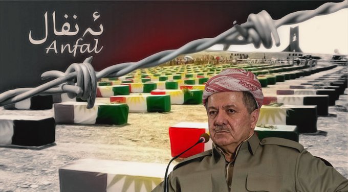 Başkan Barzani: Enfal Kürtleri yok etmek için yapılan suçlar dizisinin bir paçasıydı
