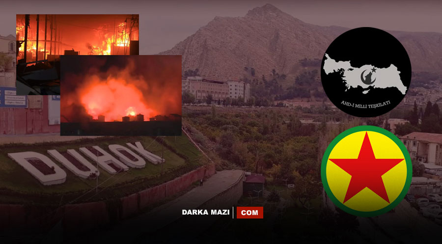 Duhok ve Hewler çarşı yangınları PKK tarafından organize edilmiş