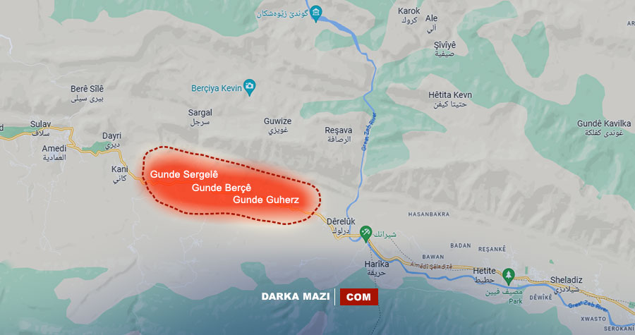 TSK-PKK çatışmasının merkezi Guherze köyünde neler oluyor? sergele deraluk, amediye peşmerge metina