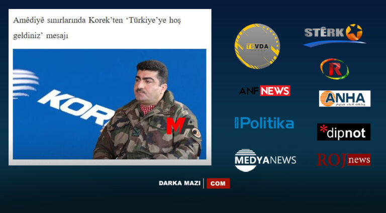 PKK medyasının “Korek Telekom  Amediye’yi Türkiye toprağı olarak gösteriyor” haberi de yalan çıktı