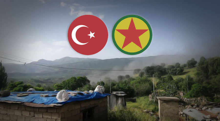 PKK ve TSK çatışmaları nedeni ile Amediye'de 201 boşaltıldı