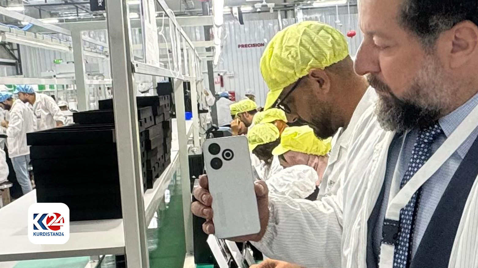 Ortadoğu'nun ilk akıllı android telefonu Kürdistan Bölgesi'nde üretildi