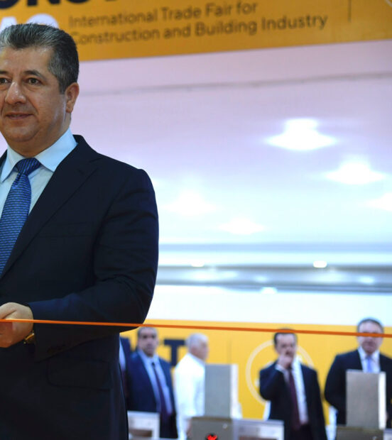 Başbakan Barzani, Erbil’de Uluslararası Sanayi ve İnşaat Fuarı’nı açtı