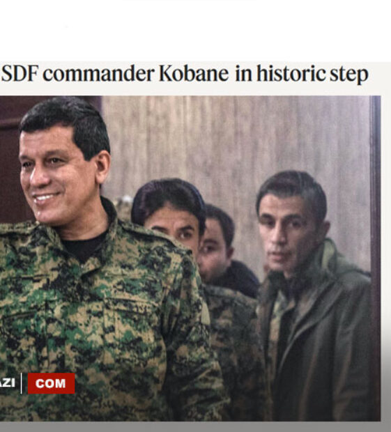 Al Monitor’den iddia: SDG Komutanı Mazlum Abdi, Erbil’de Başkan Barzani’yi ziyaret edecek
