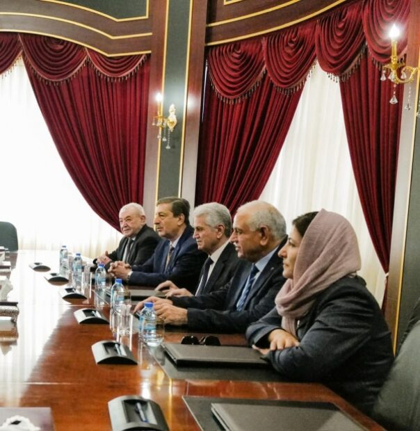 Başkan Barzani, ENKS heyetini kabul etti